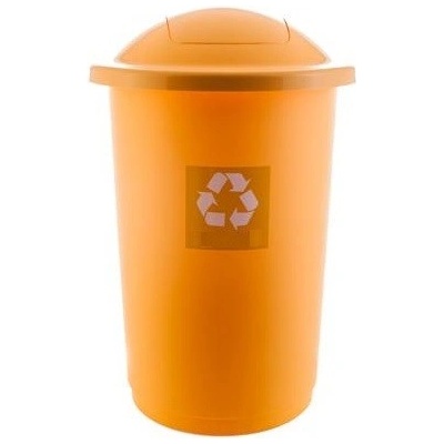 Plafor Odpadkový koš plastový TOP BIN 50 l žlutá