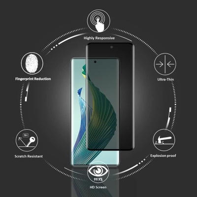 Стъклен протектор Privacy Anti-peep за Honor Magic5 Lite