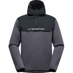 La Sportiva Мъжко поларено яке La Sportiva Guidance Sherpa Hoody Fleece jacket - Onyx / Black (005-6241-0213)