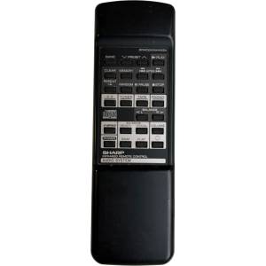 GENERAL SHARP RRMCG0004AWSA - съвместимо дистанционно управление на марката General (RRMCG0004AWSA) Дистанционно
