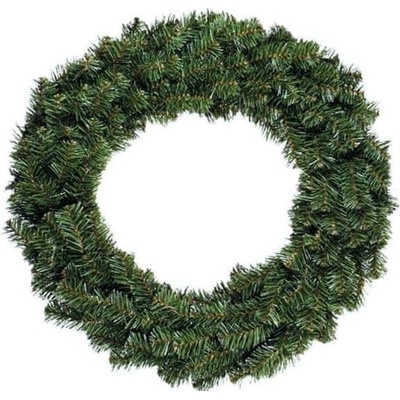 DecoLED Věnec zelený vnější průměr 60 cm vnitřní průměr 30 cm