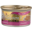 Krmivo pro kočky Gourmet Gold hovězí 85 g