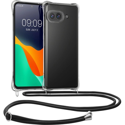 kwmobile Crossbody kryt pro Google Pixel 9a transparentní / černá