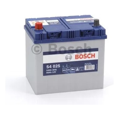 Bosch S4 60Ah 540A left+ Asia (0092S40250)