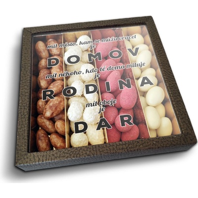 Sablio Mandle v čokoládě Domov 5 4x 80 g
