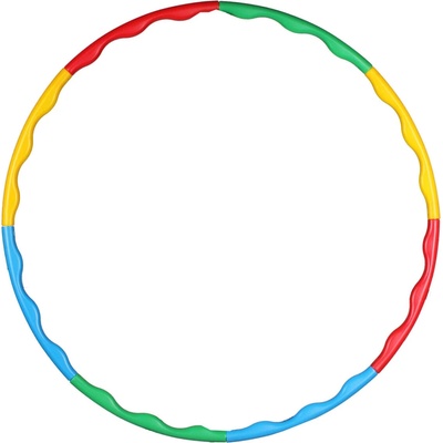 LiveUp Kruhov hula hoop rozkladací 8 častí