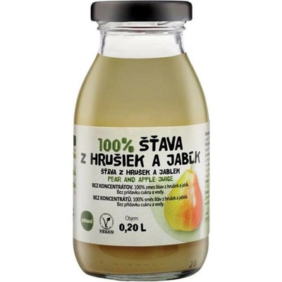 Zdravo šťava 100% hruškovo-jablková 10 x 0,2 l