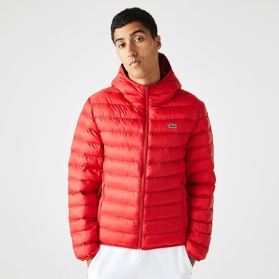 Lacoste pánska bunda PARKAS & Blouson S BH0539.240 červená