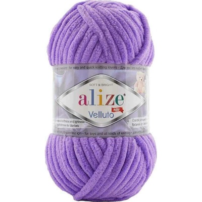 Alize příze Velluto 43 levandulová