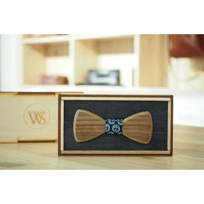 Wood Style Motýlek mini WS Modrotisk Ořech americký