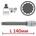 BGS technic Дълъг xzn l140мм на вложка 1/2" - от 6.0лв