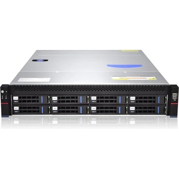 Gooxi Кутия Gooxi RMC2108-670-HS-R800, 2U Rack Mount, 8x 3.5"/2.5" SATA/SAS Hot Swap, 800W 80+ Platinum захранване (RMC2108-670-HS-R800)