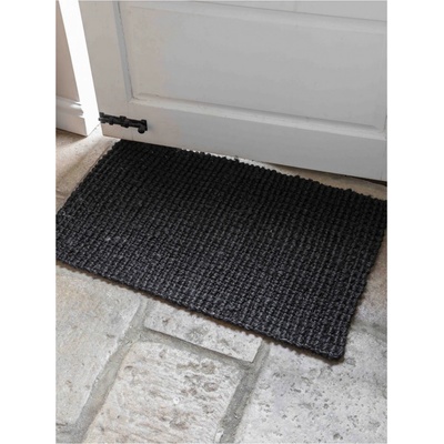 Garden Trading Woven Jutová Black 80 x 50 cm