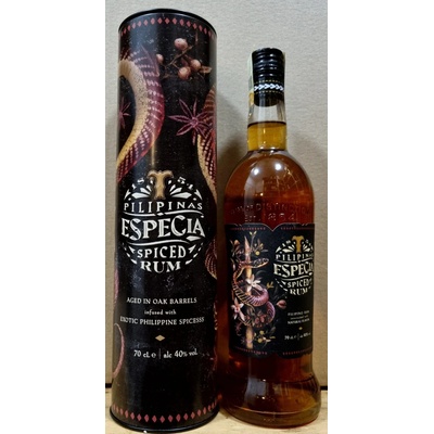 Tanduay Especial Spiced 40% 0,7 l (tuba)