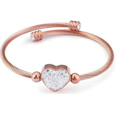 HARAHU Гривна cr-15205 - Златна / Розова kp15205 (cr-15205)