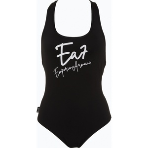 Giorgio Armani Дамски бански от една част EA7 Emporio Armani Maxi Logo One Piece black