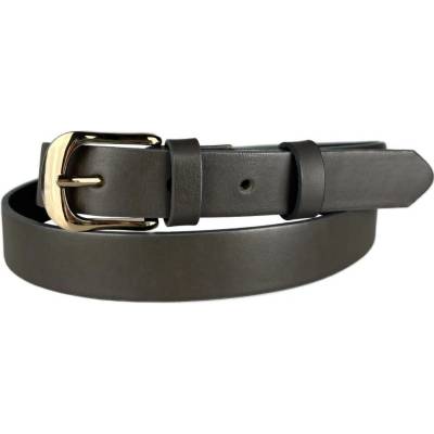 Penny Belts Dámský kožený opasek 2509Z-50 šedý