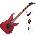 Jackson JS Series Dinky Arch Top JS24 DKAM Caramelized MN Basic SET Red Stain Електрическа китара