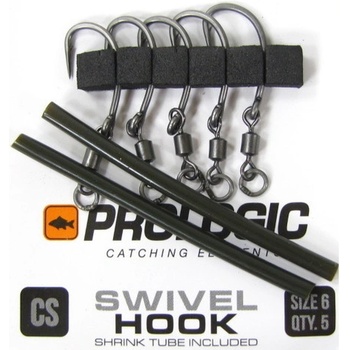 Prologic Swivel Hook CS veľ.8 5 ks