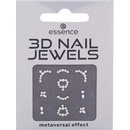 Essence 3D Jewels nálepky na nechty s kamienkami 02 Mirror universe 10 ks