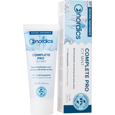 Nordics Реминерализираща паста за зъби Complete Pro, 75 ml