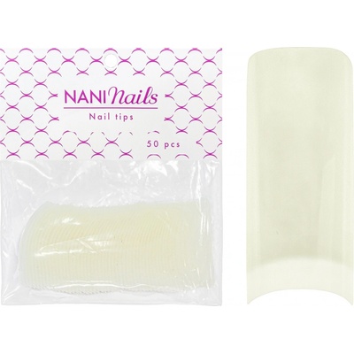 NANI tipy č. 1 krátka lep. plocha Natural 50 ks