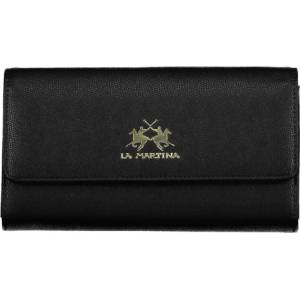 LA MARTINA Дамски портфейл la martina, Цвят Черен (lmpd01157t_nero_black)