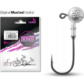 Delphin BOMB Jigová hlava s golierikom veľ.4 12g 5 ks