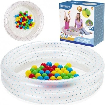 BESTWAY 51141 Nafukovací bazénik s loptičkami