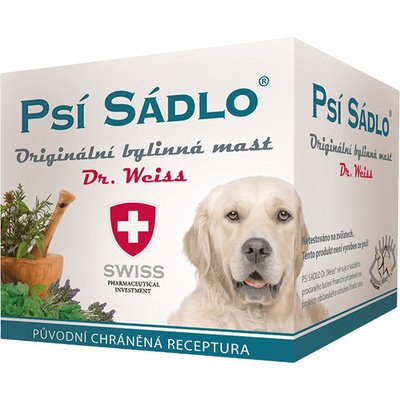 Simply You Psie sadlo Dr. Weiss originálna bylinná masť 75 ml