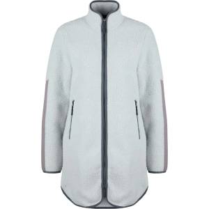 Stoic Дамско поларено яке Stoic Women's NorrvikSt. Pile Fleece Jacket Long Fleece jacket - Light Grey / Shark Grey (105-4455-0312)