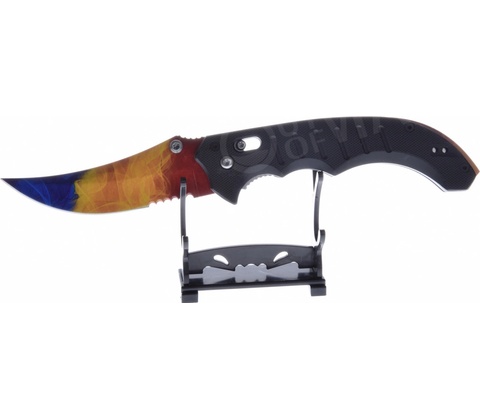 F A D E E Flip knife Marble Fade