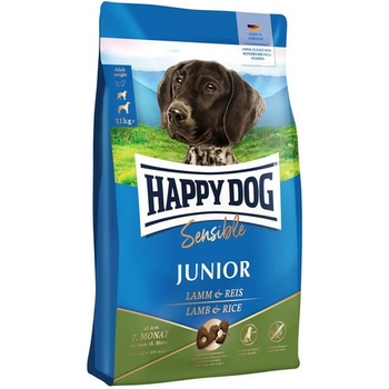 Happy Dog Sensible Junior Lamm pre mladých psov jahňacie 10 kg