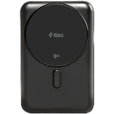 Ttec Портативна батерия ttec - ReCharger Pro M, 10000 mAh, черна (8694470004709)