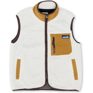 KAVU Дамски поларен елек KAVU Women's Ozette Fleece vest - Natural Wood (132-1652-0414)