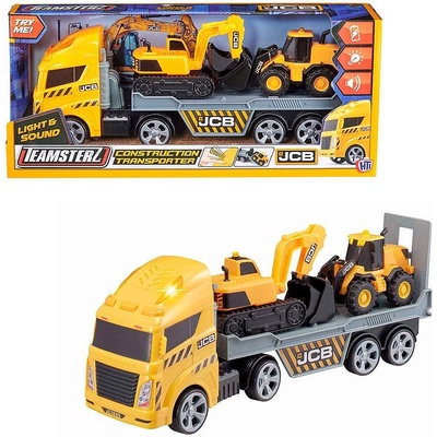HTI Hti teamsterz jcb Камион с багер и фадрома със звук и светлина (1011373f)