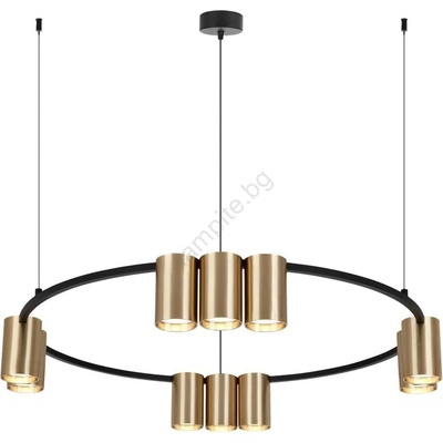 MILAGRO Пендел GENESIS 10xGU10/8W/230V златист (MI2379)