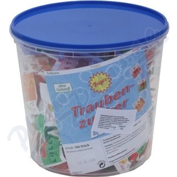 FRIGEO Traubenzucker lízátko hroznový cukr 100 ks 750 g