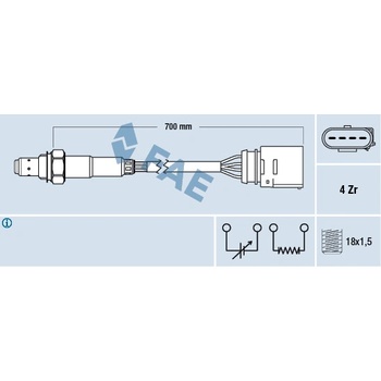 Lambda sonda FAE 77205
