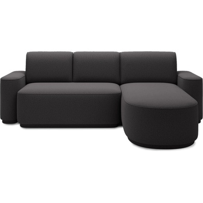 Eltap Тъмносив шенилов разтегателен ъглов диван с място за съхранение (десен ъгъл) Aurumm - ELTAP (CO-AUR-RT-05ENJ)