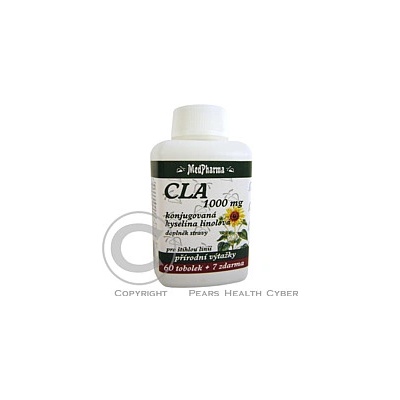 MedPharma CLA 1000 mg konjugovaná kyselina linolová 67 tablet