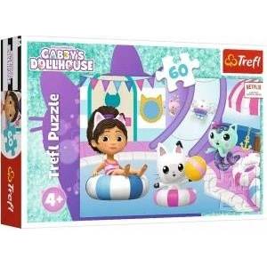 Trefl Puzzle 60 pcs Gabby at the pool Trefl 17393
