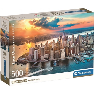 Clementoni 35038 Pohled New York 500 dílků