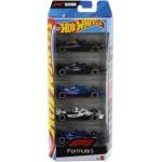 Mattel Hot Wheels: малки коли: F1 - комплект от 5