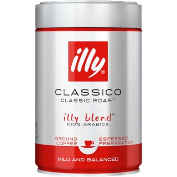 illy Мляно кафе метална кутия Illy Classico, 250гр