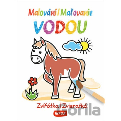 Maľovanie vodou Zvieratká