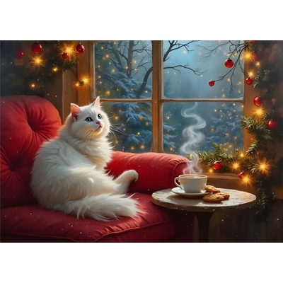 Alipson Puzzle - Puzzle Waiting for Christmas - 500 piese