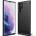 Samsung Galaxy S22 Ultra 5G Удароустойчив Carbon Fiber Калъф и Протектор