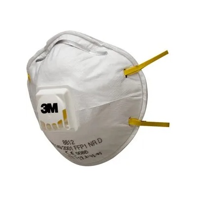 3M Противопрахова респираторна маска 3m 8812 ffp1 с клапан (7000006980)