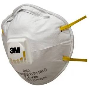 3M Противопрахова респираторна маска 3m 8812 ffp1 с клапан (7000006980)